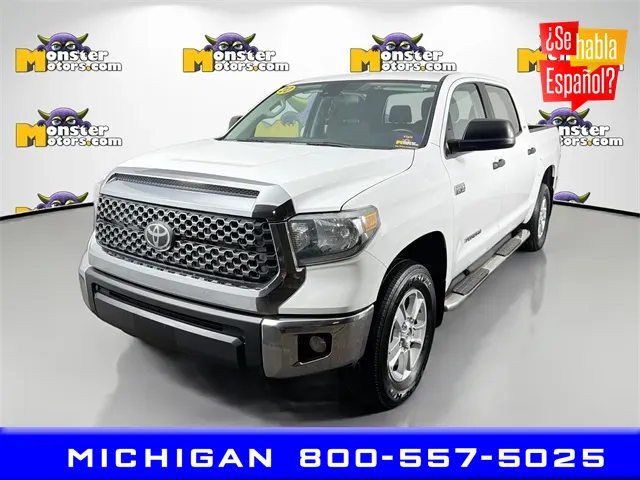 White 2020 Toyota Tundra SR5 for sale in Michigan Center, MI