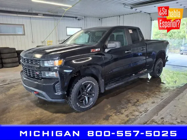Black 2020 Chevrolet Silverado 1500 Custom Trail Boss for sale in Michigan Center, MI
