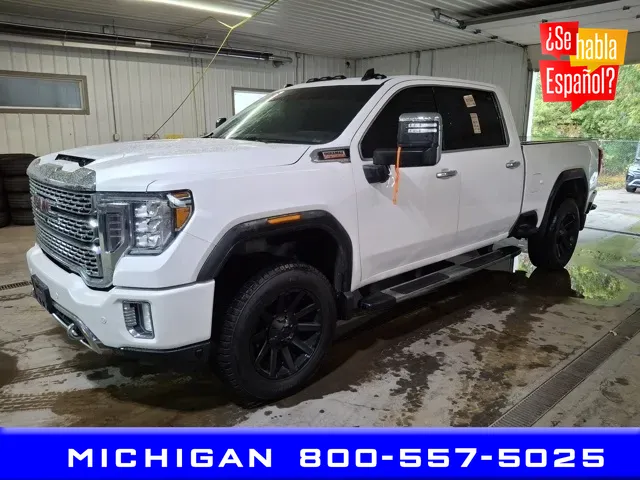 White 2020 GMC Sierra 2500HD Denali for sale in Michigan Center, MI