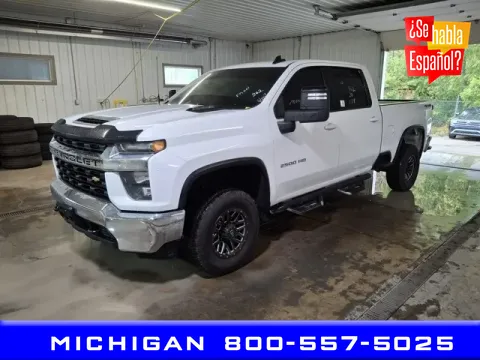 White 2020 Chevrolet Silverado 2500HD LT for sale in Michigan Center, MI