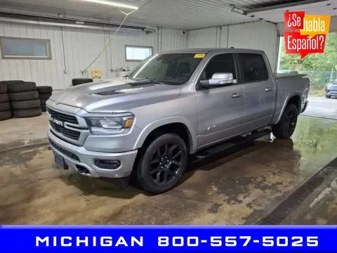 Silver 2022 Ram 1500 Laramie for sale in Michigan Center, MI