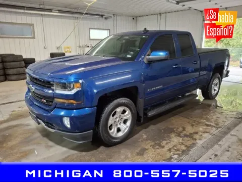 Blue 2016 Chevrolet Silverado 1500 LT for sale in Michigan Center, MI