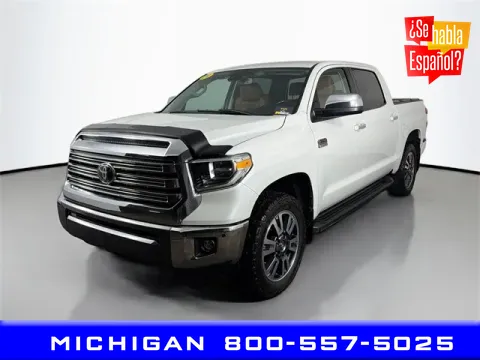 White 2021 Toyota Tundra 1794 for sale in Michigan Center, MI