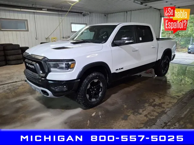 White 2019 Ram 1500 Rebel for sale in Michigan Center, MI