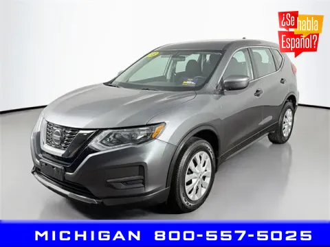 Gray 2018 Nissan Rogue S for sale in Michigan Center, MI