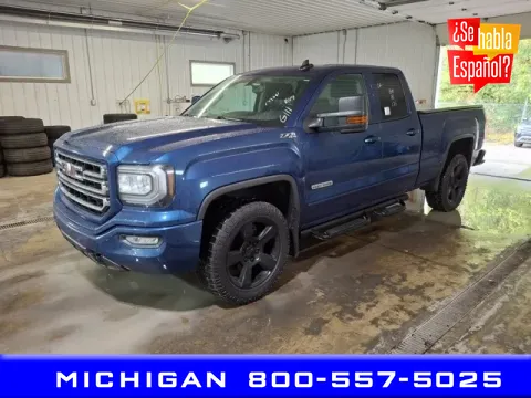 Blue 2018 GMC Sierra 1500 SLE for sale in Michigan Center, MI