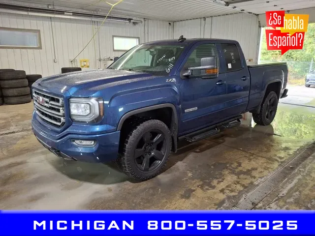 Blue 2018 GMC Sierra 1500 SLE for sale in Michigan Center, MI