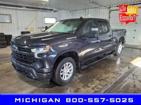Blue 2022 Chevrolet Silverado 1500 RST for sale in Michigan Center, MI