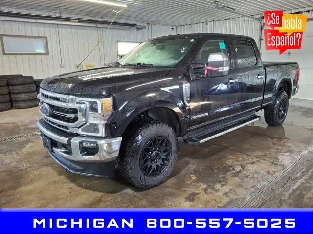 Black 2022 Ford F-250SD Lariat for sale in Michigan Center, MI