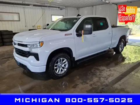White 2022 Chevrolet Silverado 1500 RST for sale in Michigan Center, MI
