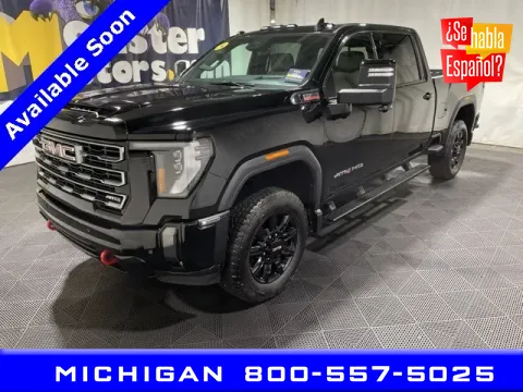 Black 2024 GMC Sierra 2500HD AT4 for sale in Michigan Center, MI