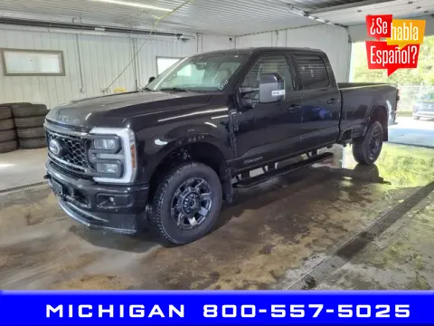 Black 2024 Ford F-350SD Lariat for sale in Michigan Center, MI