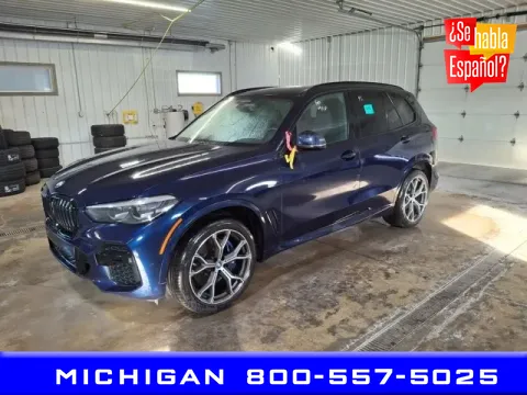 Blue 2023 BMW X5 xDrive40i for sale in Michigan Center, MI
