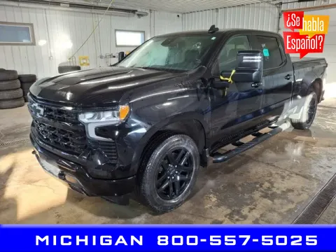 Black 2023 Chevrolet Silverado 1500 RST for sale in Michigan Center, MI