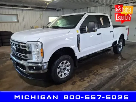 White 2023 Ford F-250SD XLT for sale in Michigan Center, MI