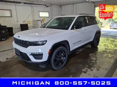 White 2023 Jeep Grand Cherokee Limited for sale in Michigan Center, MI
