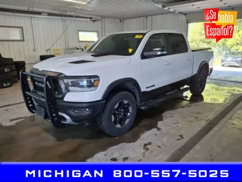 White 2020 Ram 1500 Rebel for sale in Michigan Center, MI