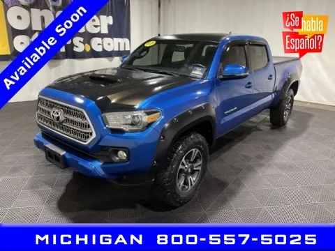 Blue 2017 Toyota Tacoma SR5 for sale in Michigan Center, MI