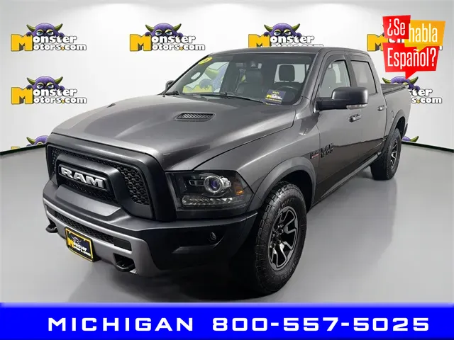 Gray 2016 Ram 1500 Rebel for sale in Michigan Center, MI