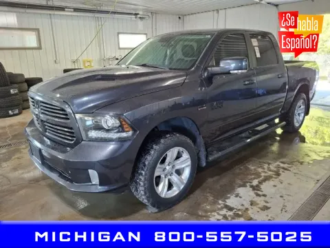 Blue 2016 Ram 1500 Sport for sale in Michigan Center, MI