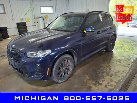 Blue 2023 BMW X3 xDrive30i for sale in Michigan Center, MI