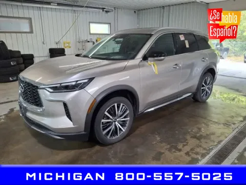 Brown 2023 INFINITI QX60 Sensory for sale in Michigan Center, MI