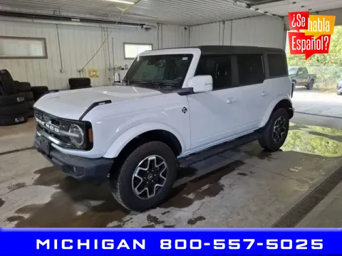 White 2024 Ford Bronco Outer Banks for sale in Michigan Center, MI