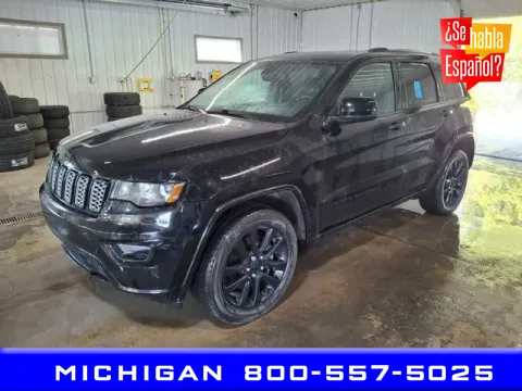 Black 2021 Jeep Grand Cherokee Altitude for sale in Michigan Center, MI