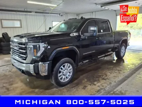 Black 2024 GMC Sierra 2500HD SLE for sale in Michigan Center, MI