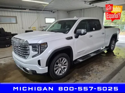 White 2022 GMC Sierra 1500 Denali for sale in Michigan Center, MI
