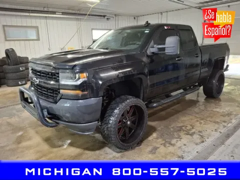 Black 2016 Chevrolet Silverado 1500 WT for sale in Michigan Center, MI