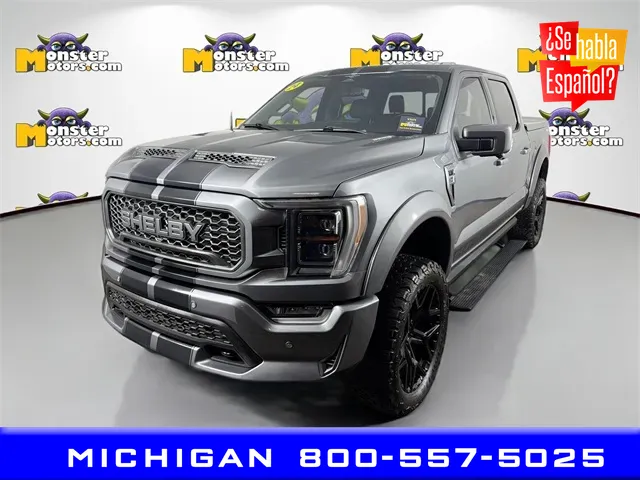Gray 2023 Ford F-150 Lariat for sale in Michigan Center, MI