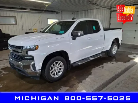 White 2019 Chevrolet Silverado 1500 LT for sale in Michigan Center, MI