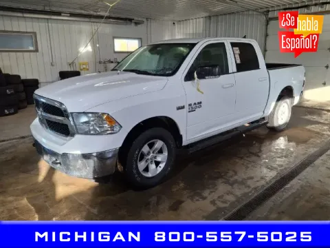 White 2022 Ram 1500 Classic SLT for sale in Michigan Center, MI