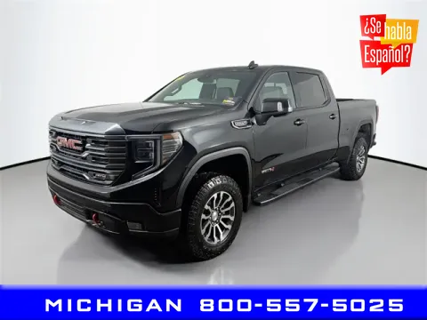 Black 2022 GMC Sierra 1500 AT4 for sale in Michigan Center, MI