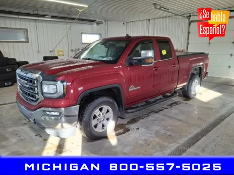 Red 2018 GMC Sierra 1500 SLE for sale in Michigan Center, MI