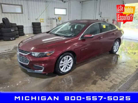 Red 2016 Chevrolet Malibu LT for sale in Michigan Center, MI