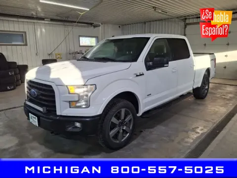 White 2016 Ford F-150 XLT for sale in Michigan Center, MI