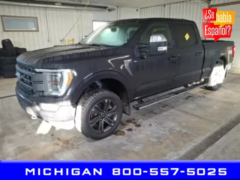 Black 2021 Ford F-150 Lariat for sale in Michigan Center, MI