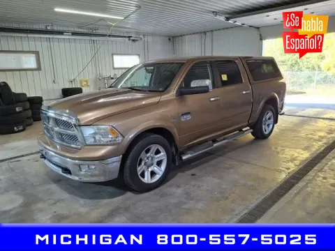 Brown 2012 Ram 1500 Laramie Longhorn for sale in Michigan Center, MI