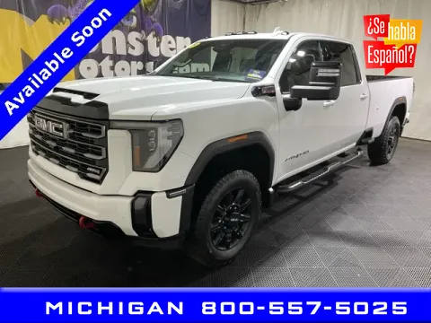 White 2024 GMC Sierra 2500HD AT4 for sale in Michigan Center, MI