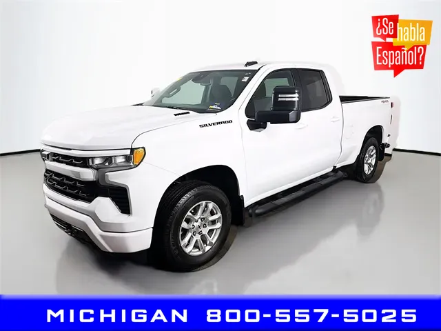 White 2024 Chevrolet Silverado 1500 RST for sale in Michigan Center, MI