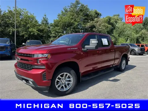 Red 2021 Chevrolet Silverado 1500 RST for sale in Michigan Center, MI