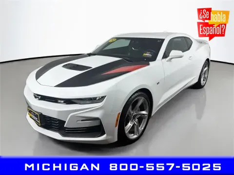 White 2020 Chevrolet Camaro SS for sale in Michigan Center, MI