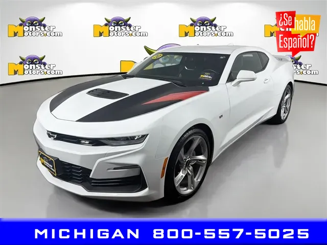 White 2020 Chevrolet Camaro SS for sale in Michigan Center, MI
