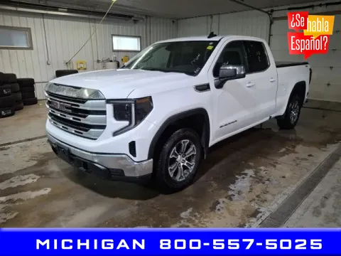 White 2024 GMC Sierra 1500 SLE for sale in Michigan Center, MI