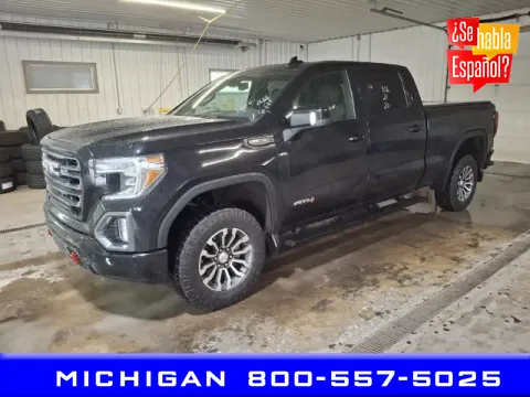 Black 2021 GMC Sierra 1500 AT4 for sale in Michigan Center, MI