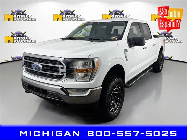 White 2022 Ford F-150 XLT for sale in Michigan Center, MI