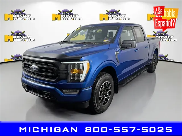 Blue 2023 Ford F-150 XLT for sale in Michigan Center, MI