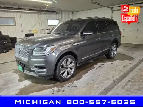 Gray 2018 Lincoln Navigator Reserve for sale in Michigan Center, MI